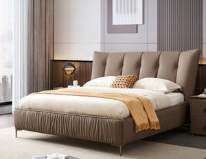 Aqua Luxe Upholstered Bed
