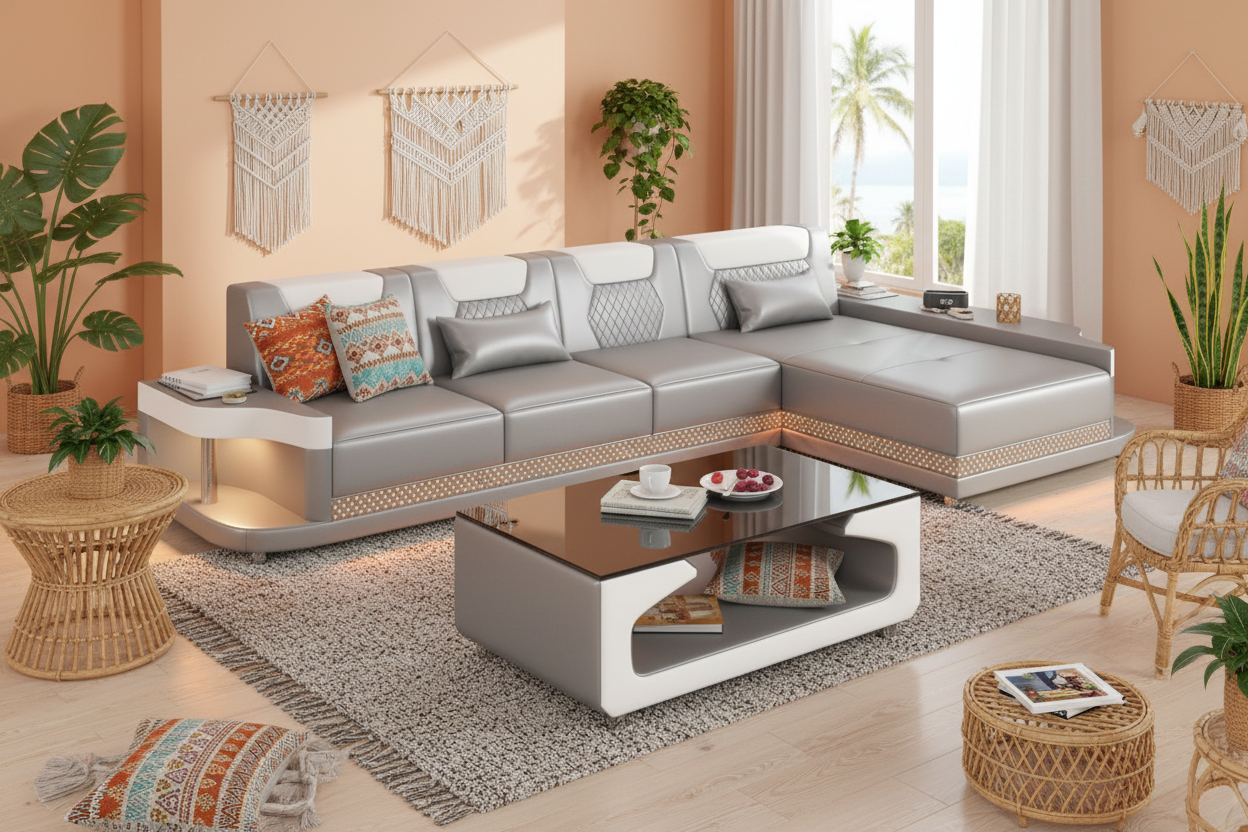 NEXA Compact - Light Gray/Black Peach