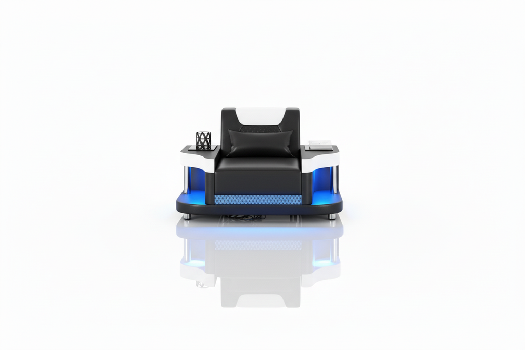 NEXA Sofa Set - centered armchair with reflection