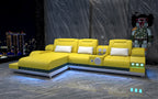 Celsius Mini Modern Leather Sectional